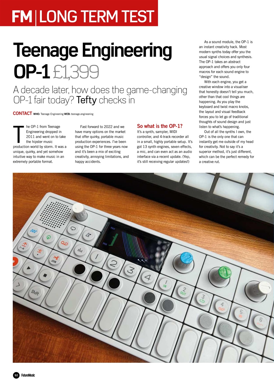 Future Music Preview Pages