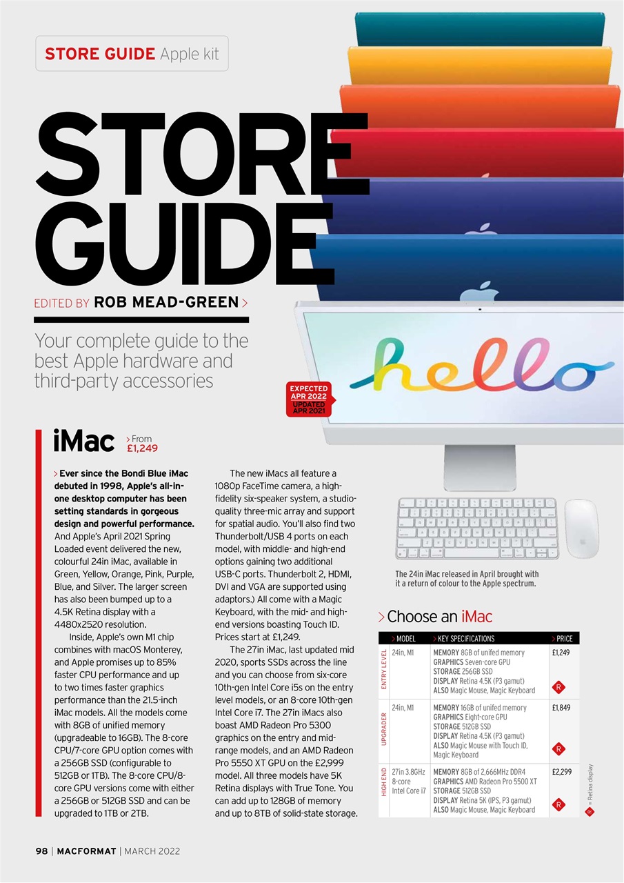 MacFormat Preview Pages