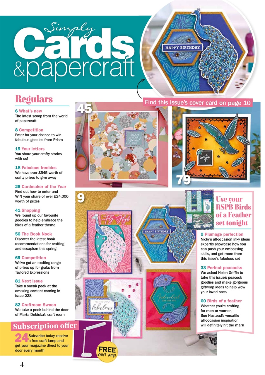 Simply Cards & Papercraft Preview Pages