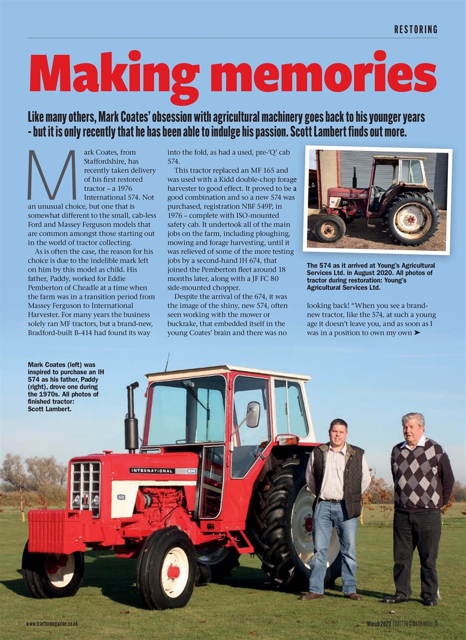 Tractor & Machinery Preview Pages