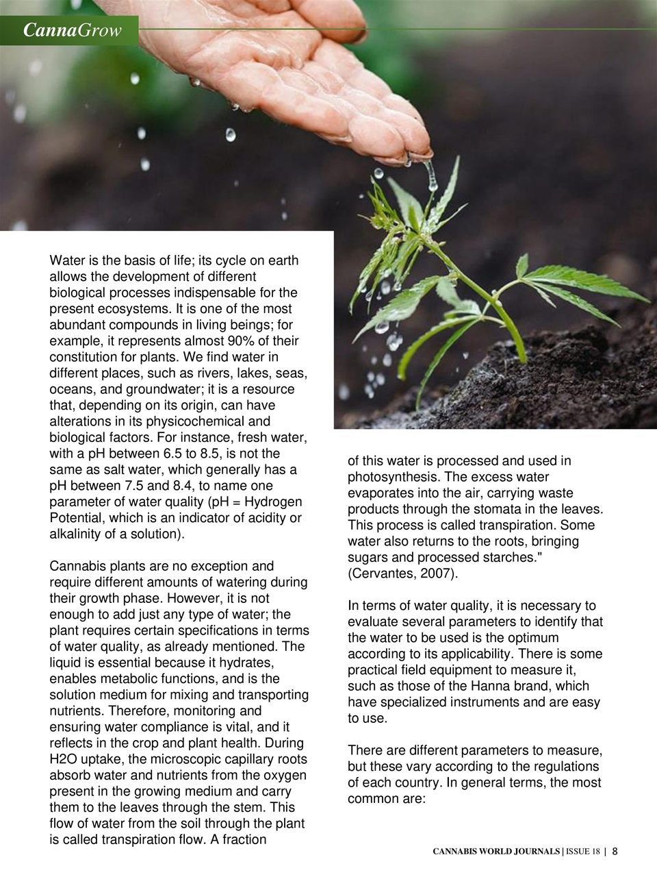 Cannabis World Journals Preview Pages