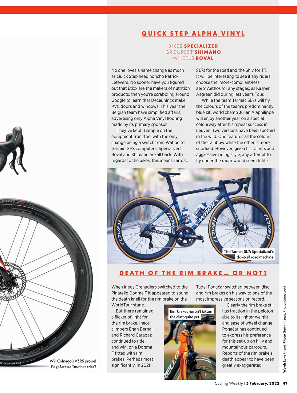 Cycling Weekly Preview Pages