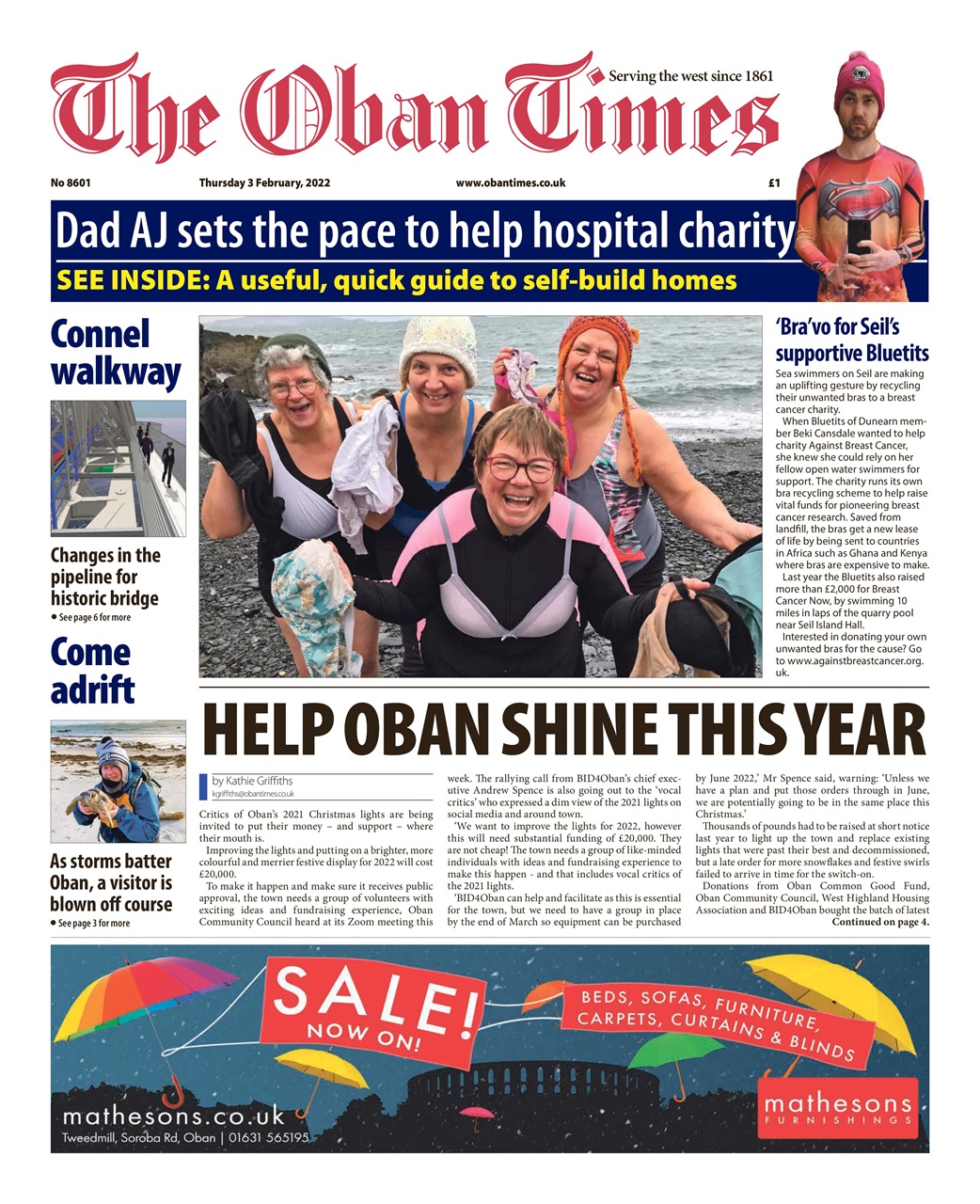 The Oban Times & Lochaber Times Preview Pages