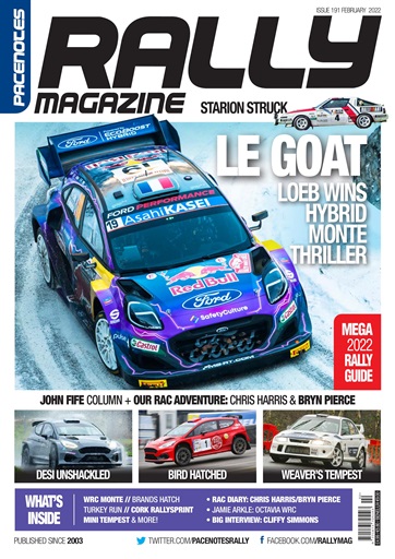 Pacenotes Rally magazine issue 