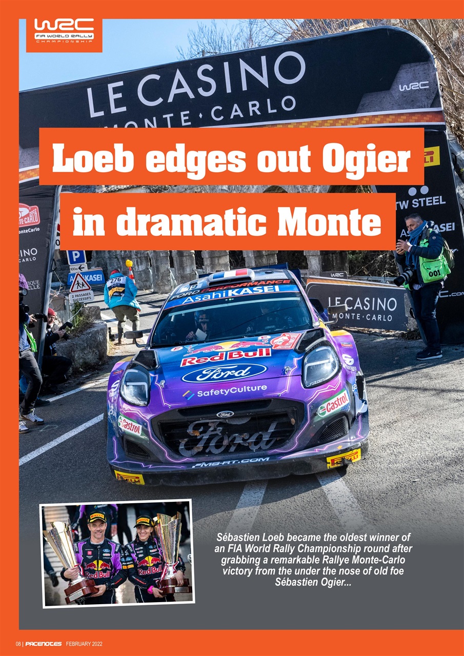 Pacenotes Rally magazine Preview Pages