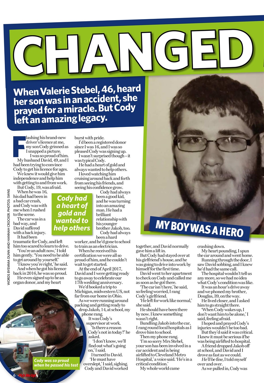 Pick Me Up Preview Pages