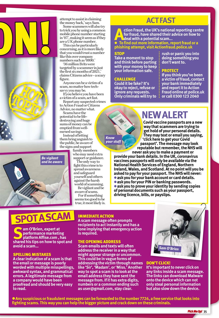 Pick Me Up Preview Pages