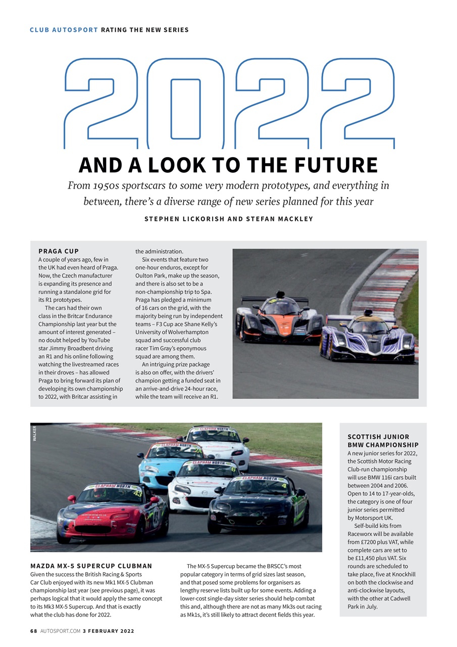 Autosport Preview Pages