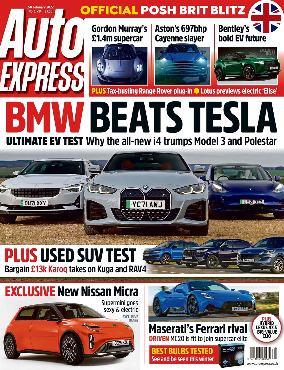 Auto Express Preview Pages