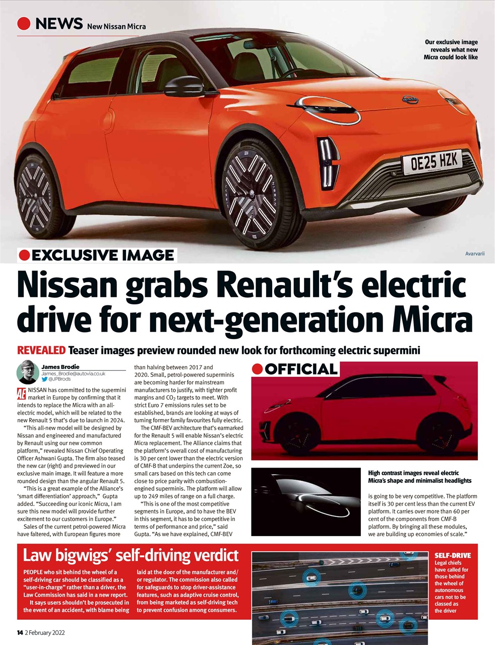 Auto Express Preview Pages