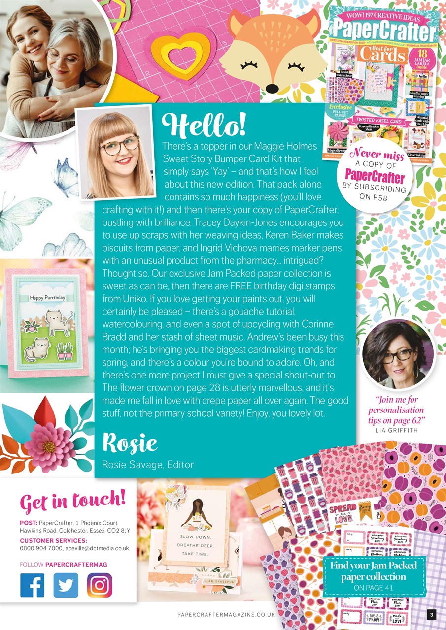 PaperCrafter Preview Pages