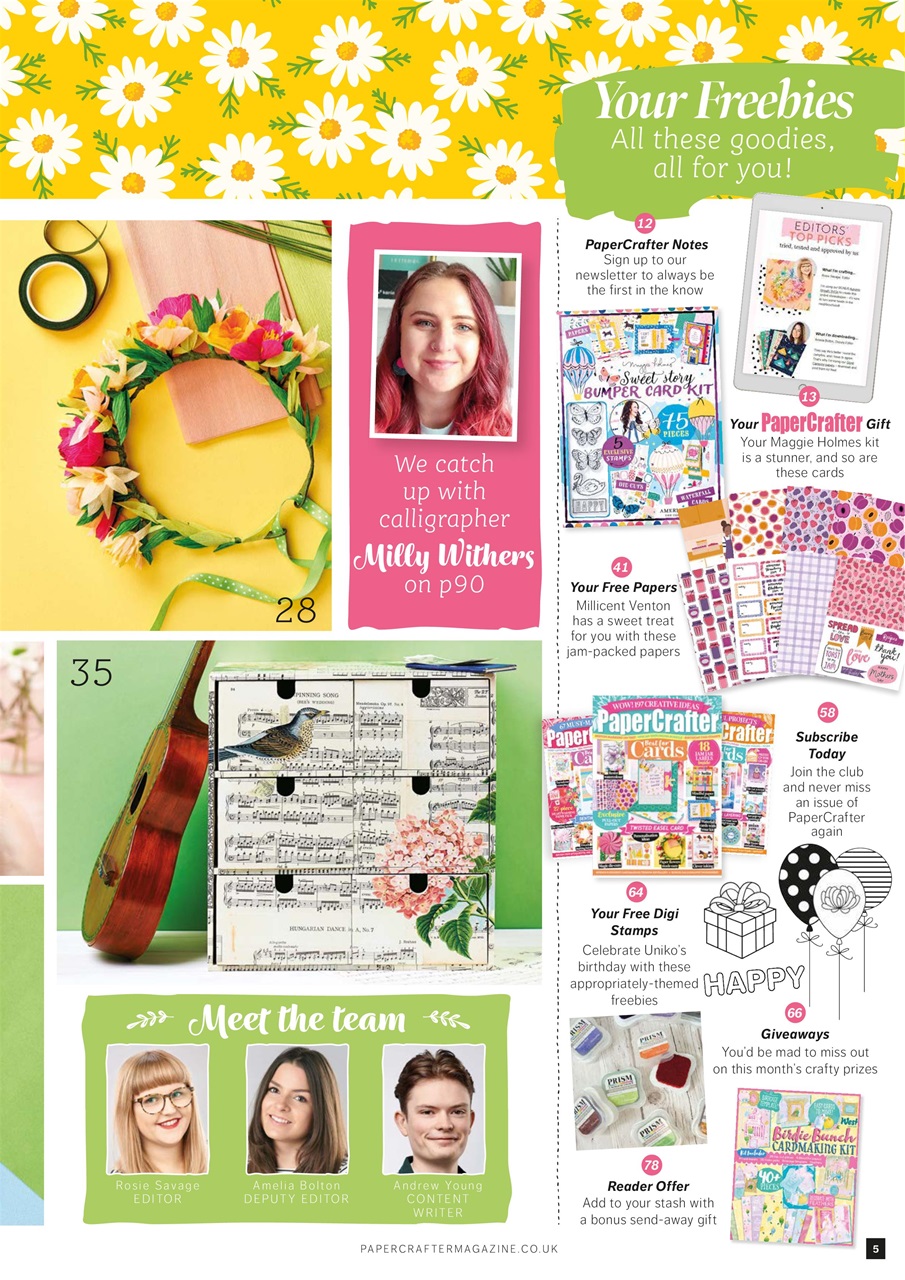 PaperCrafter Preview Pages