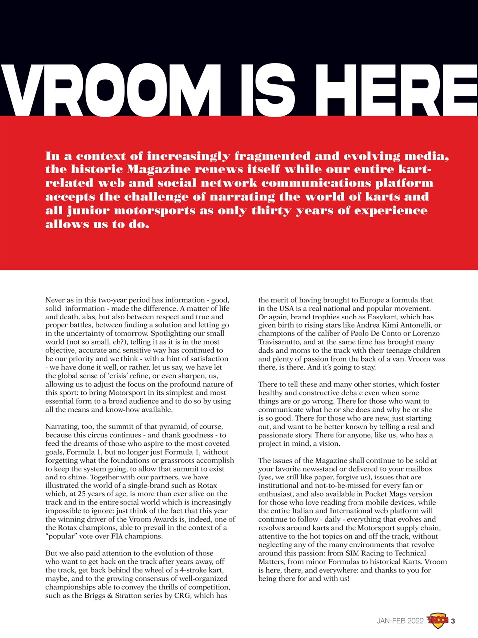 Vroom International Preview Pages