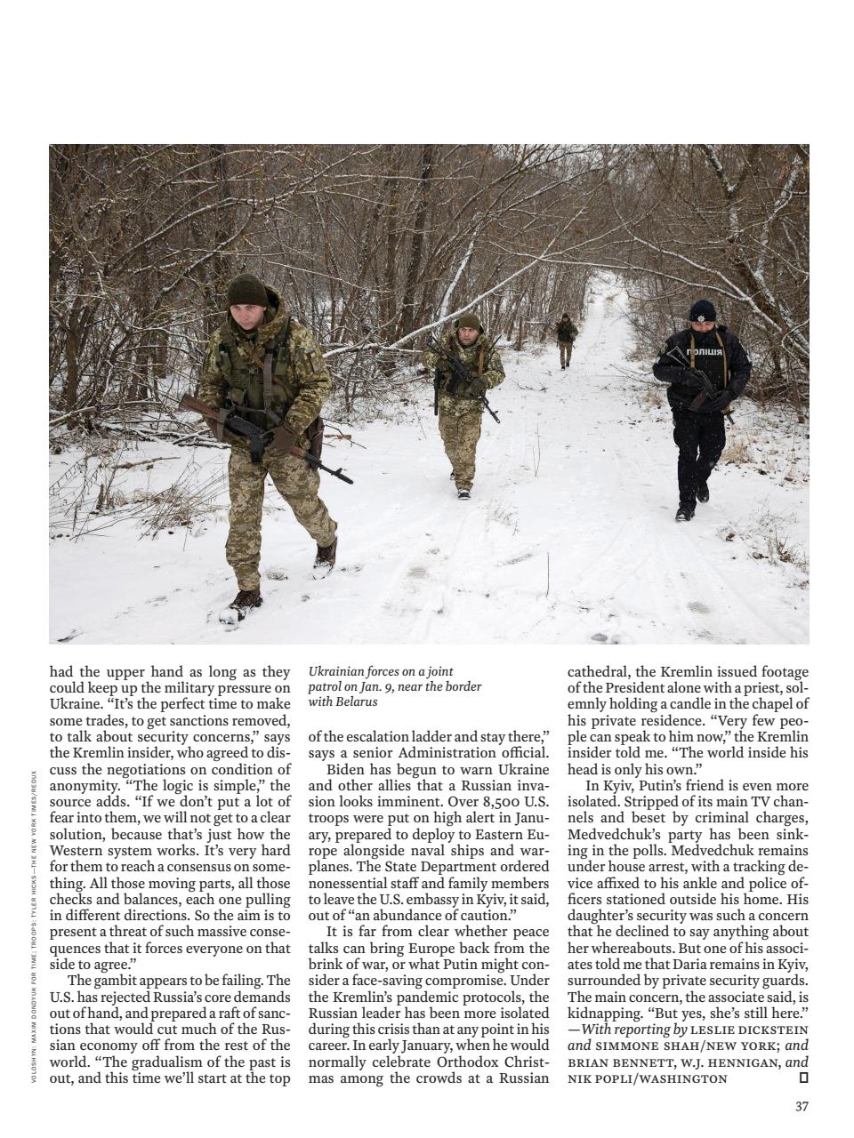 TIME Magazine Europe Preview Pages