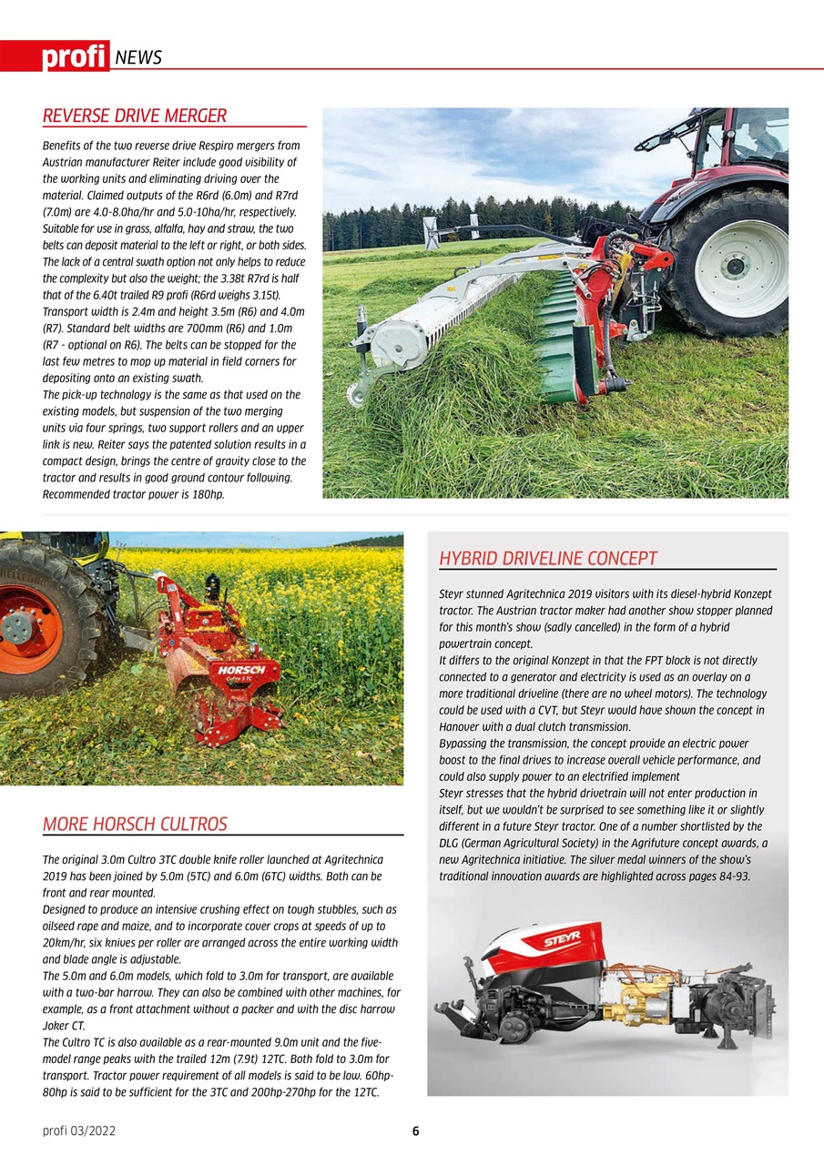 Profi International Preview Pages