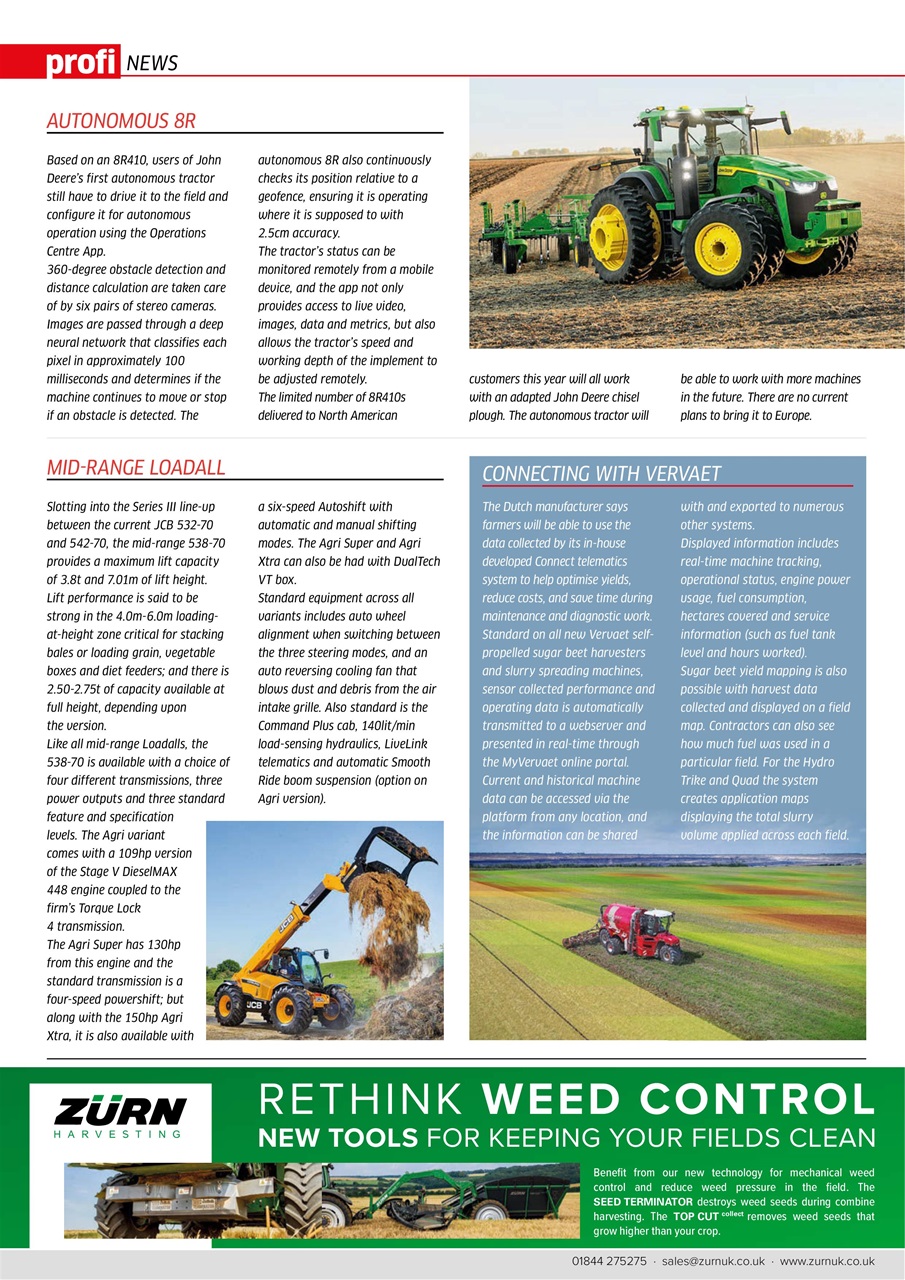 Profi International Preview Pages
