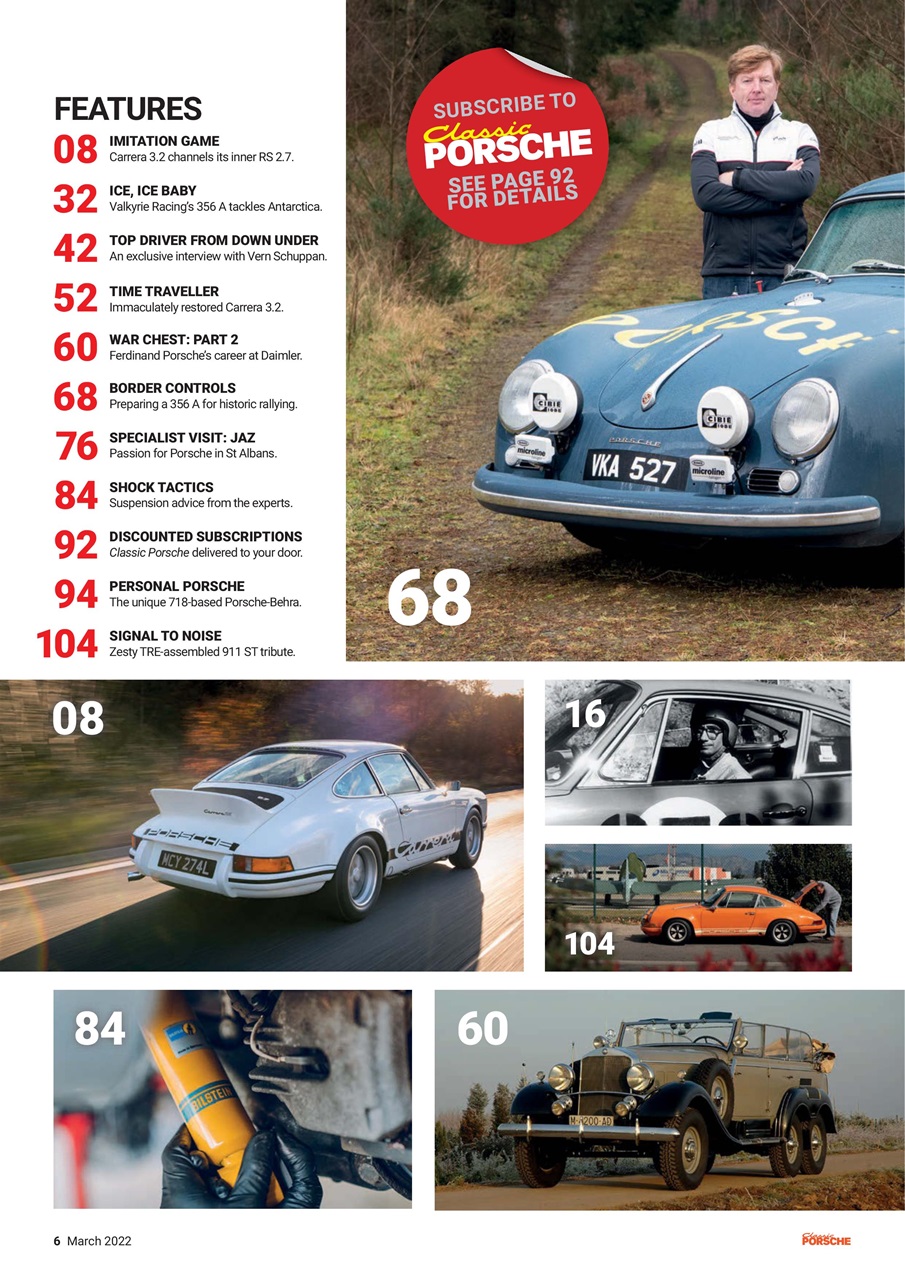 Classic Porsche Preview Pages