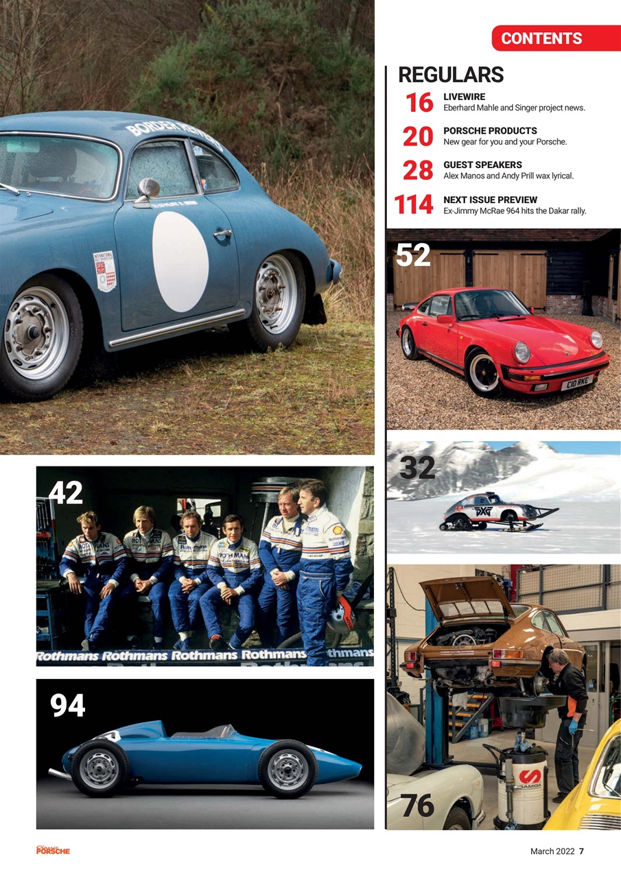 Classic Porsche Preview Pages
