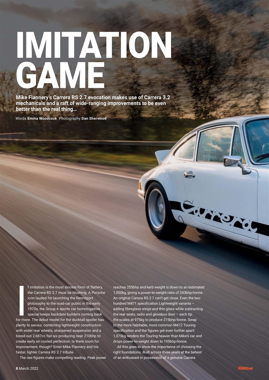 Classic Porsche Preview Pages