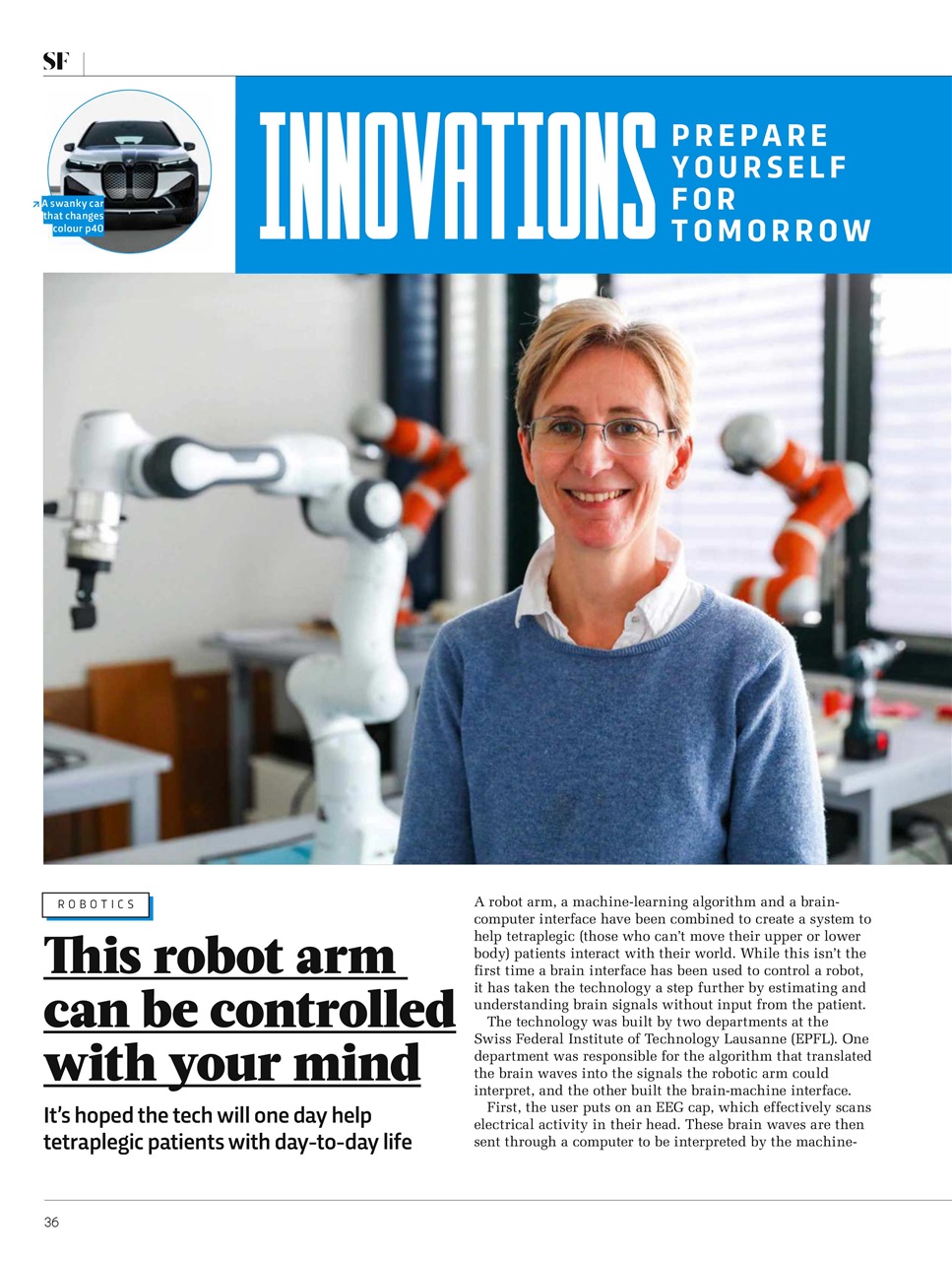 BBC Science Focus Magazine Preview Pages