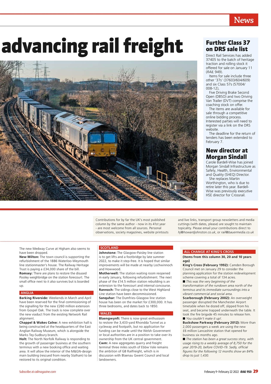 Rail Preview Pages