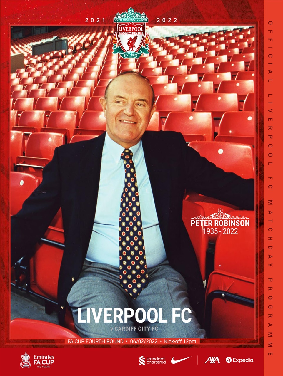 Liverpool FC Programmes Preview Pages