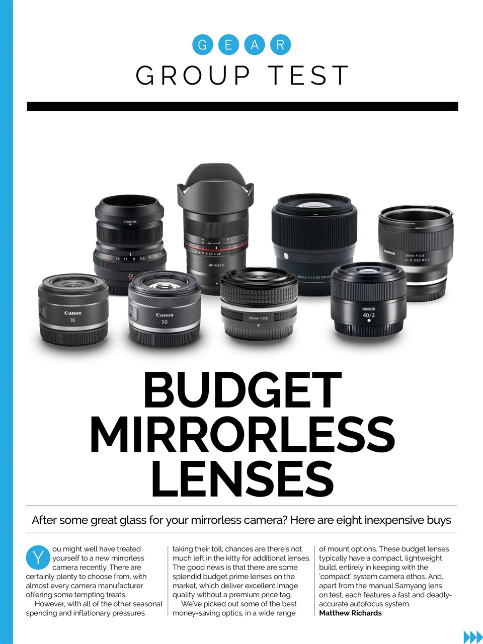 Photography Week Preview Pages