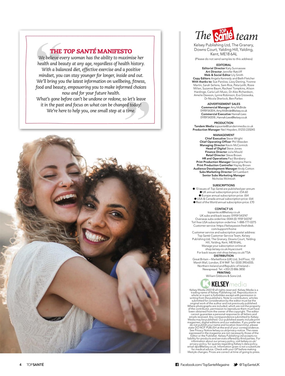 Top Sante Preview Pages