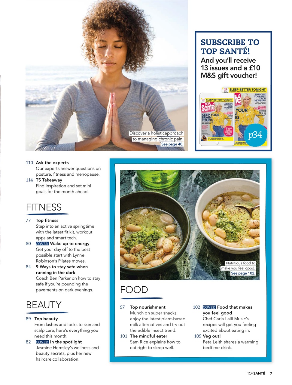 Top Sante Preview Pages