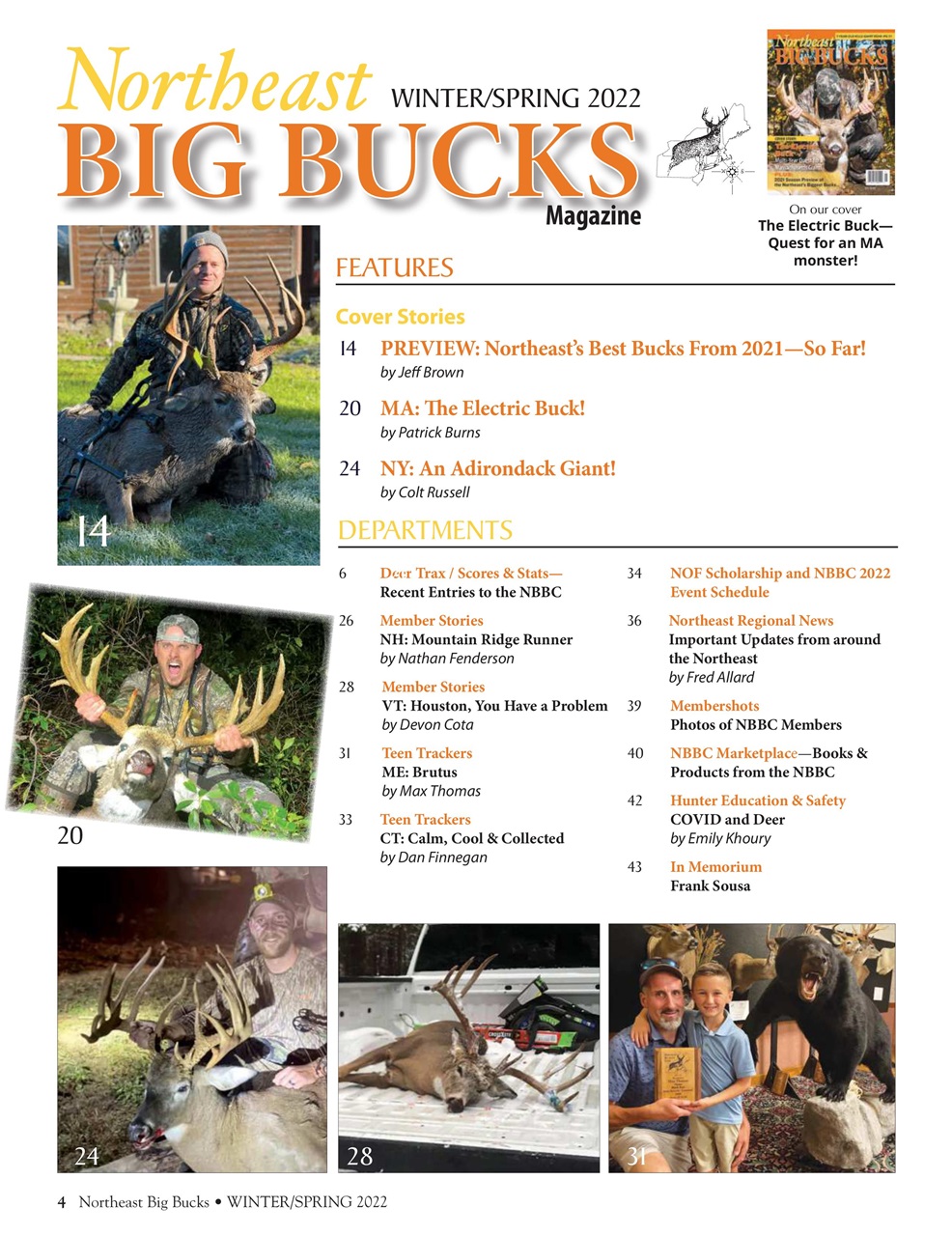 Northeast Big Bucks Preview Pages