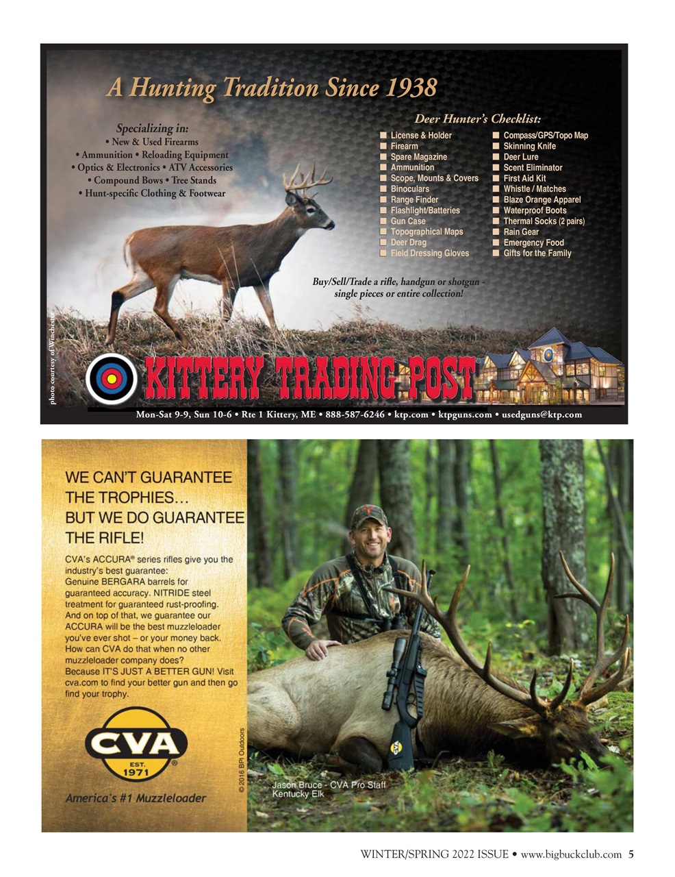 Northeast Big Bucks Preview Pages