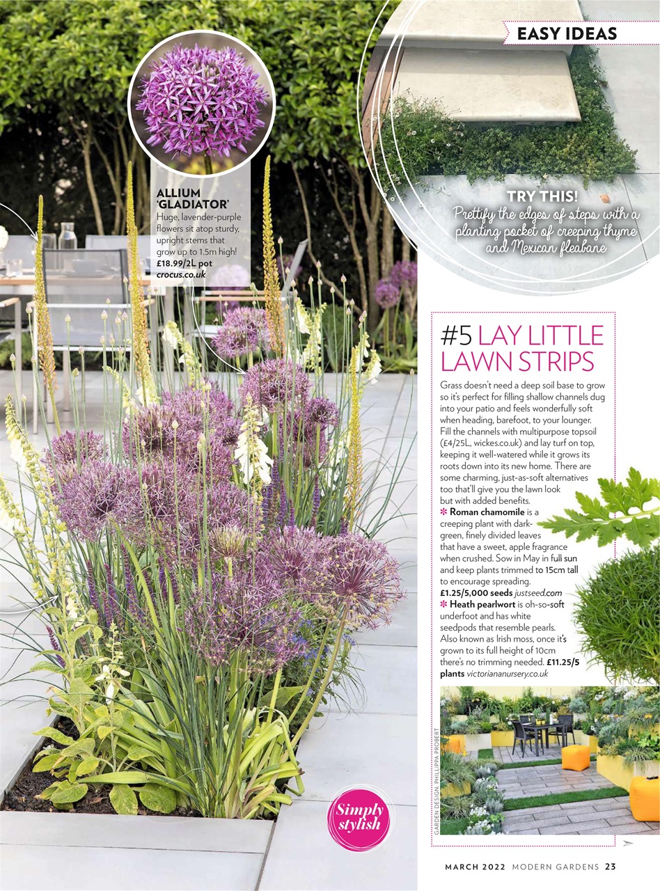 Modern Gardens Preview Pages