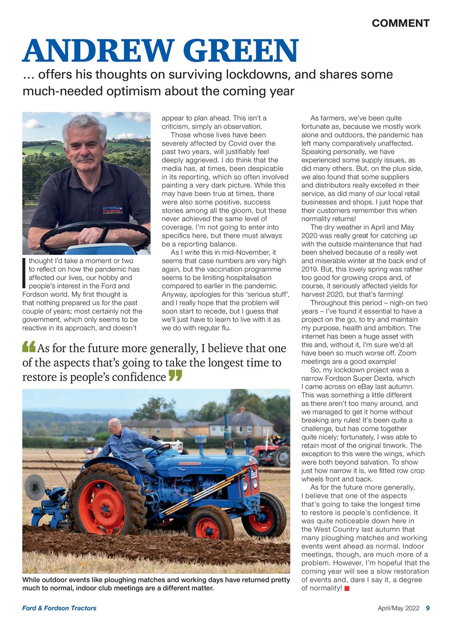 Ford & Fordson Preview Pages