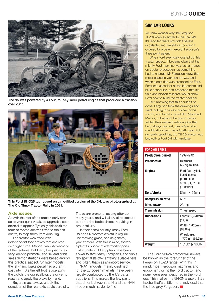 Ford & Fordson Preview Pages