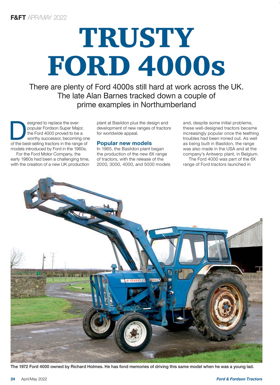 Ford & Fordson Preview Pages