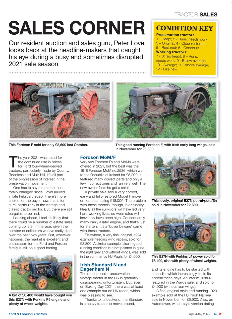 Ford & Fordson Preview Pages