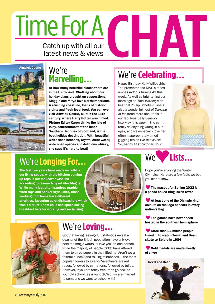 My Weekly Preview Pages