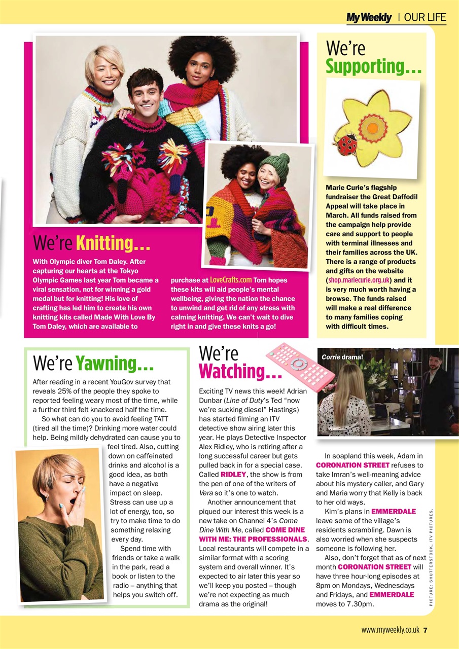 My Weekly Preview Pages