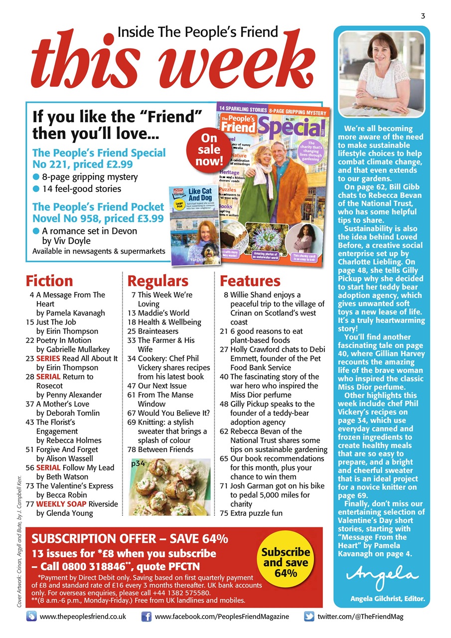 The People’s Friend Preview Pages