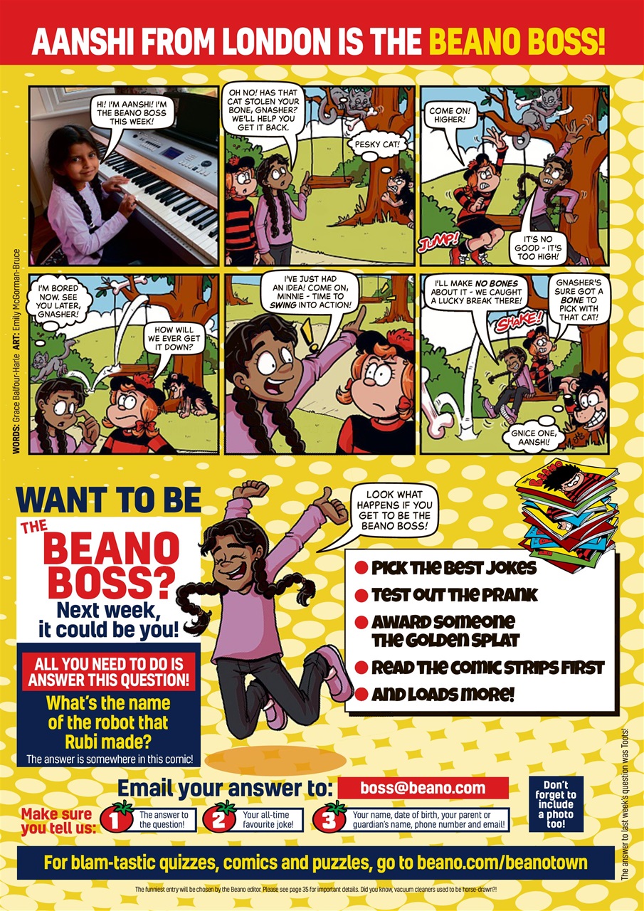 Beano Preview Pages