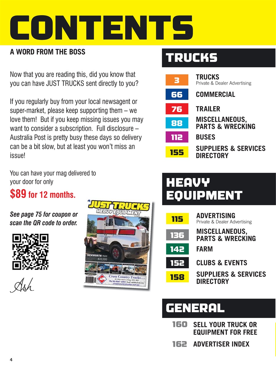 JUST TRUCKS Preview Pages
