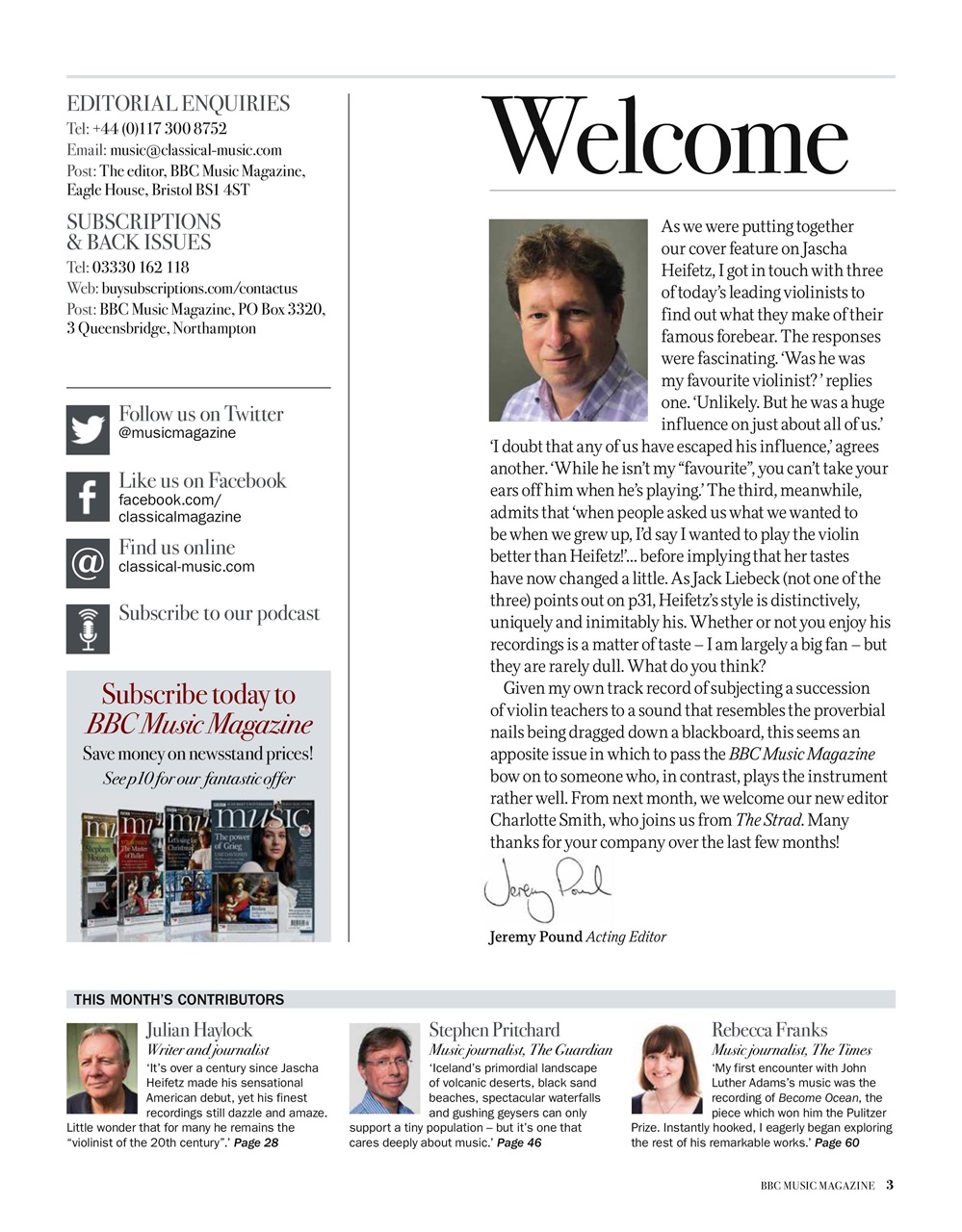 BBC Music Magazine Preview Pages
