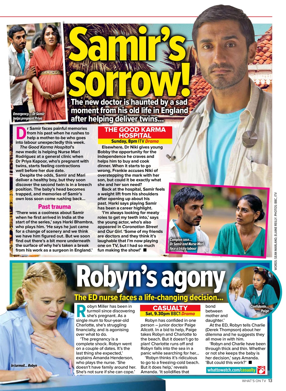 What's on TV Preview Pages