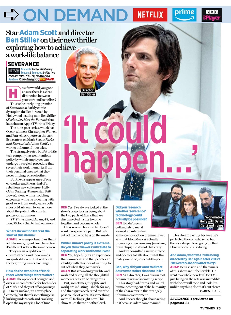 TV Times Preview Pages