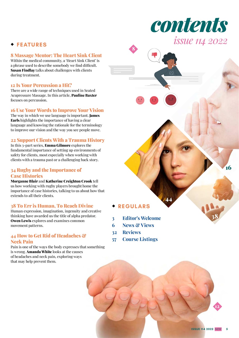 Massage World Preview Pages