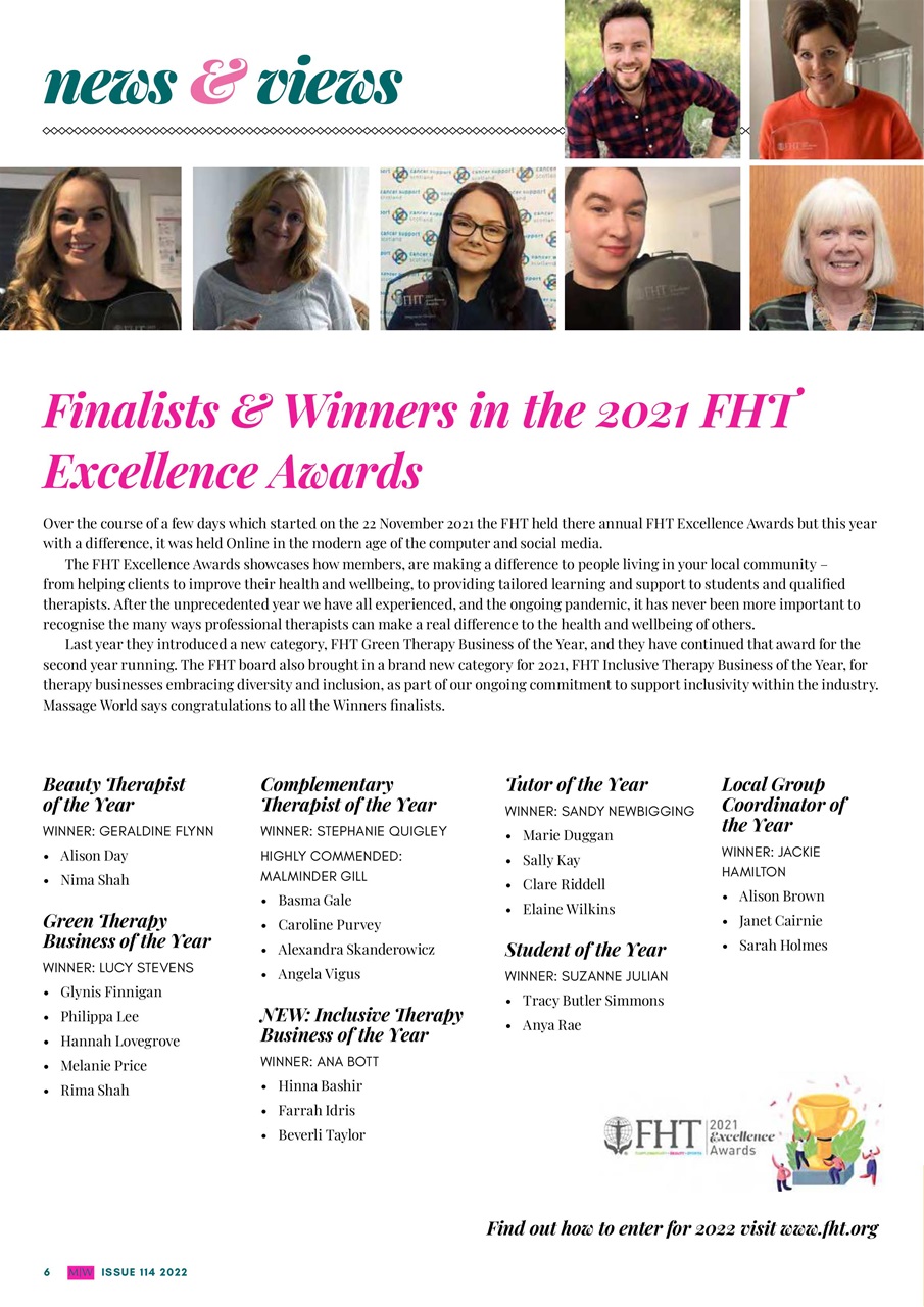 Massage World Preview Pages