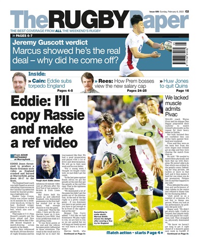The Rugby Paper issue 6 Feb 2022