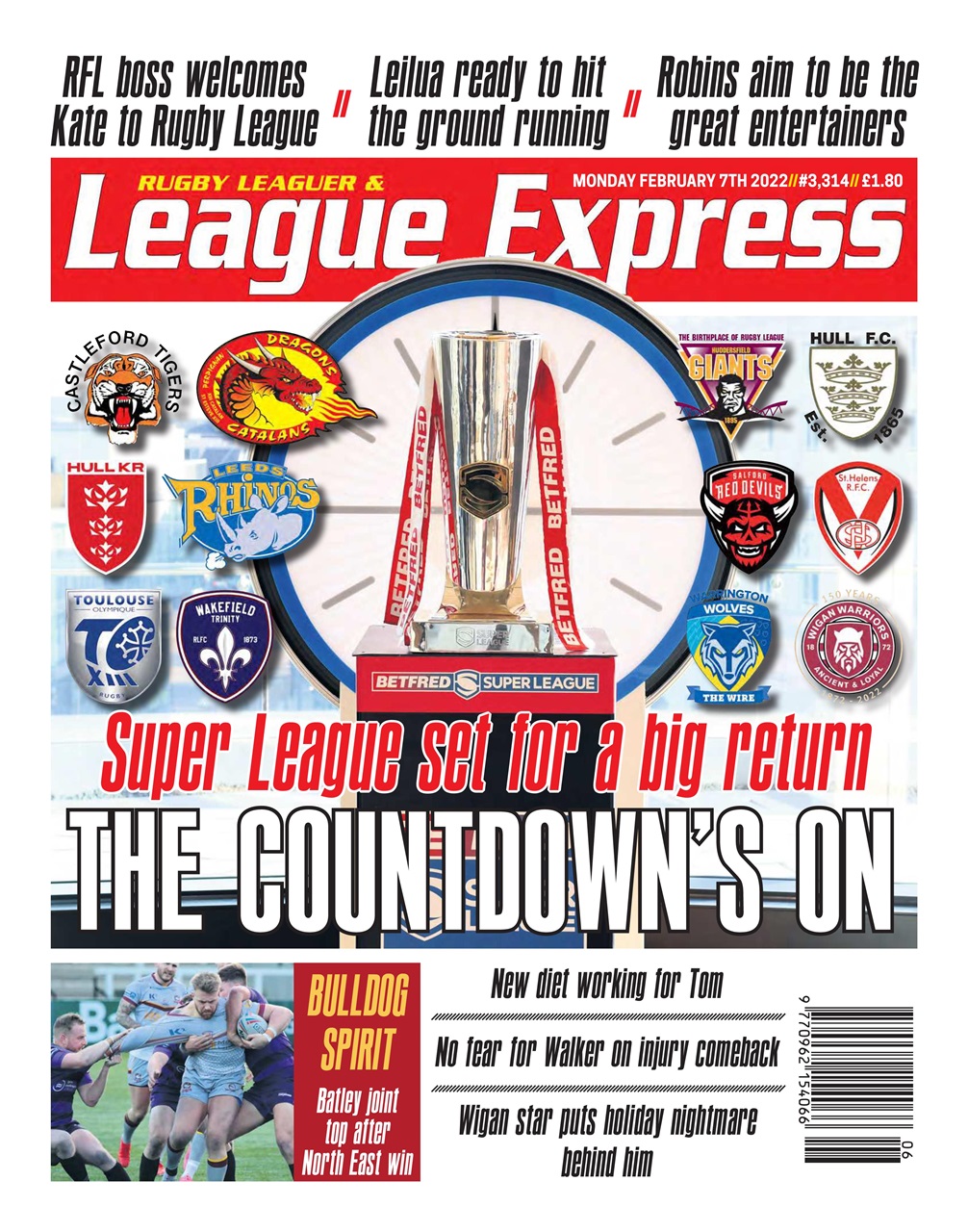 League Express Preview Pages