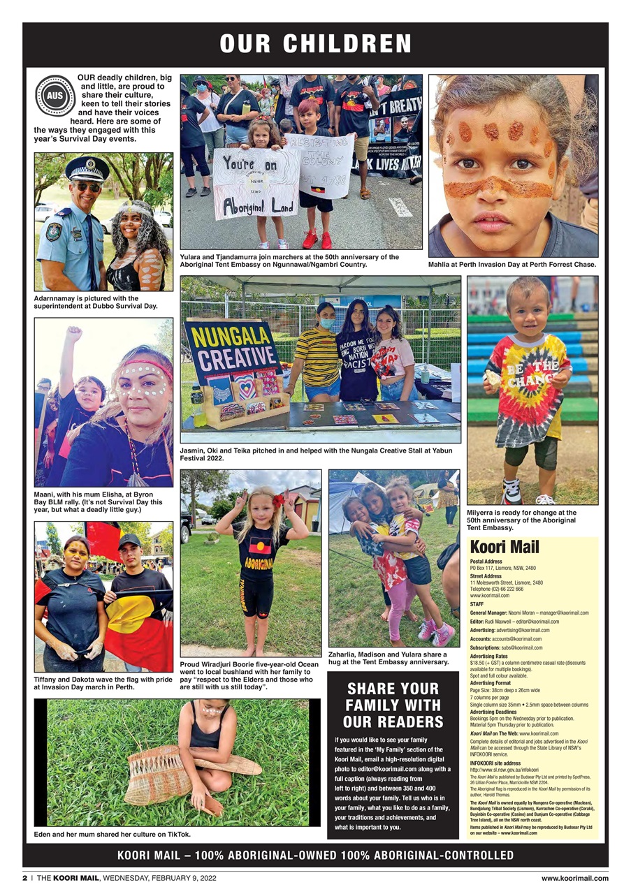 Koori Mail Preview Pages