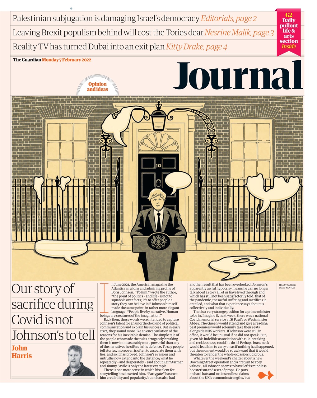 The Guardian Newspaper Preview Pages